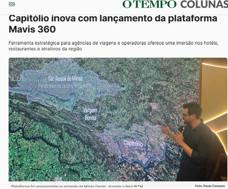 Capitólio inova com lançamento da plataforma Mavis 360